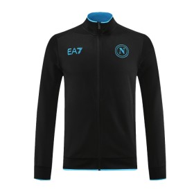 Napoli Trænings Sweatshirt Dragt 2023-24 Sort Kvart-Zip